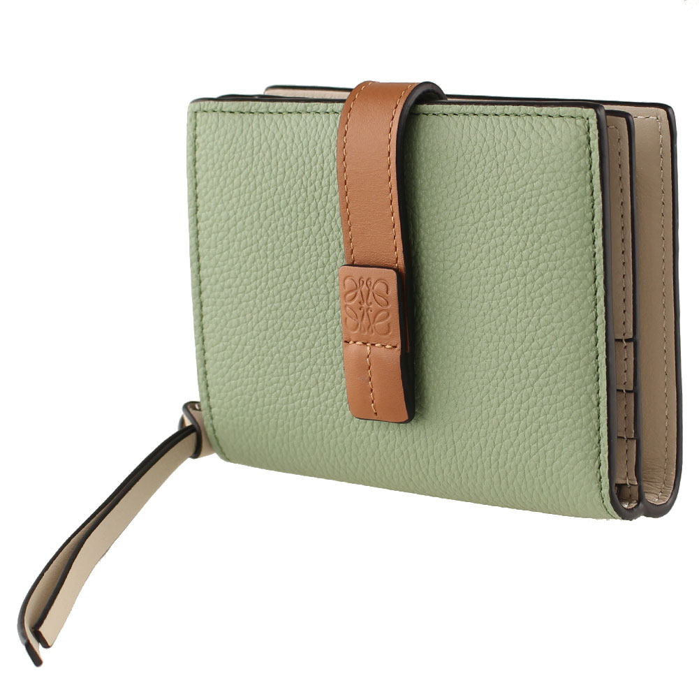 楽天市場】ロエベ 財布 二つ折り LOEWE c660z41x01 6465 グリーン