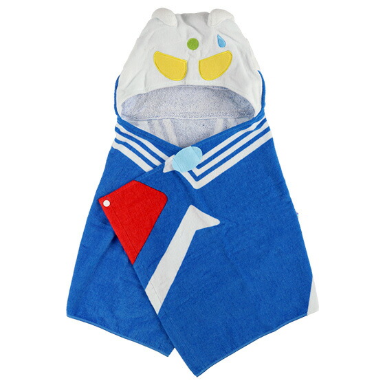 楽天市場】なりきりタオル（ゼロ（青（349）フード付き（ウルトラマン