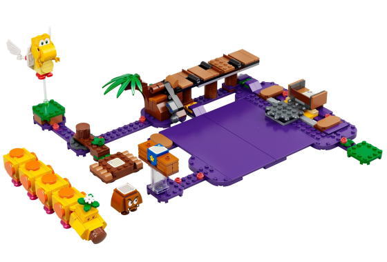 楽天市場】レゴ スーパーマリオ 71383 ハナチャンとフリフリアクション