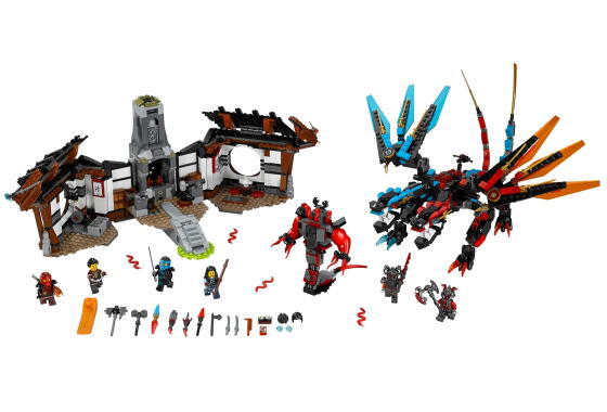 楽天市場】レゴ ニンジャゴー 70627 エレメント・ドラゴン:ファイヤー