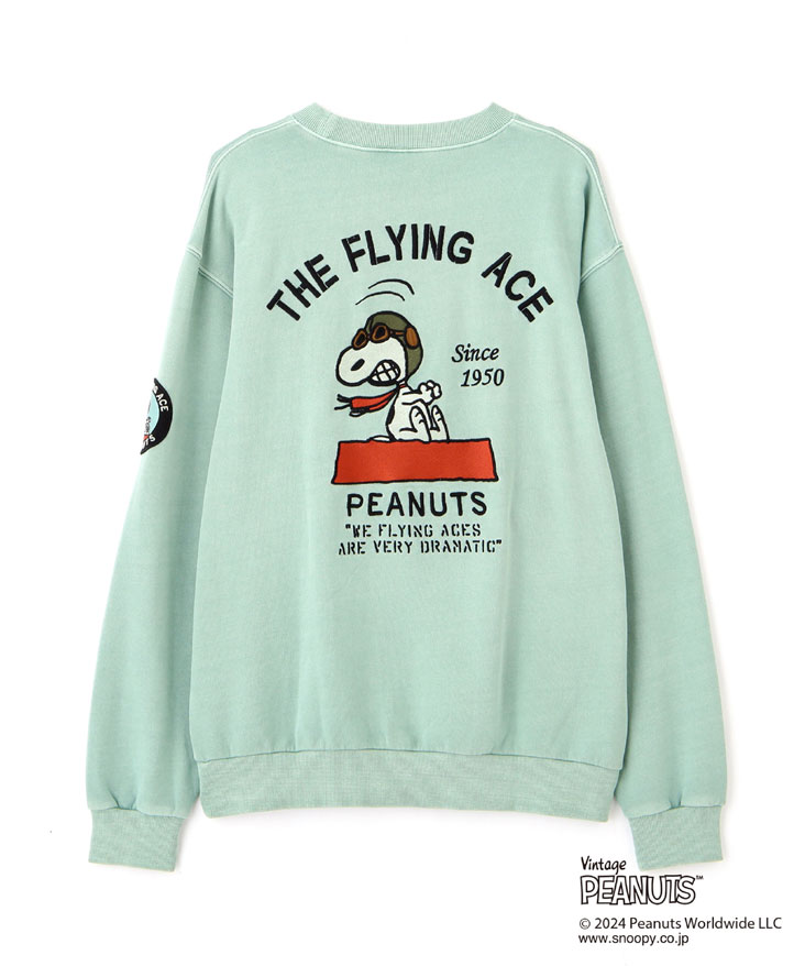 楽天市場】AVIREX×PEANUTS コラボ トレーナー ピーナッツ CREW SWEAT
