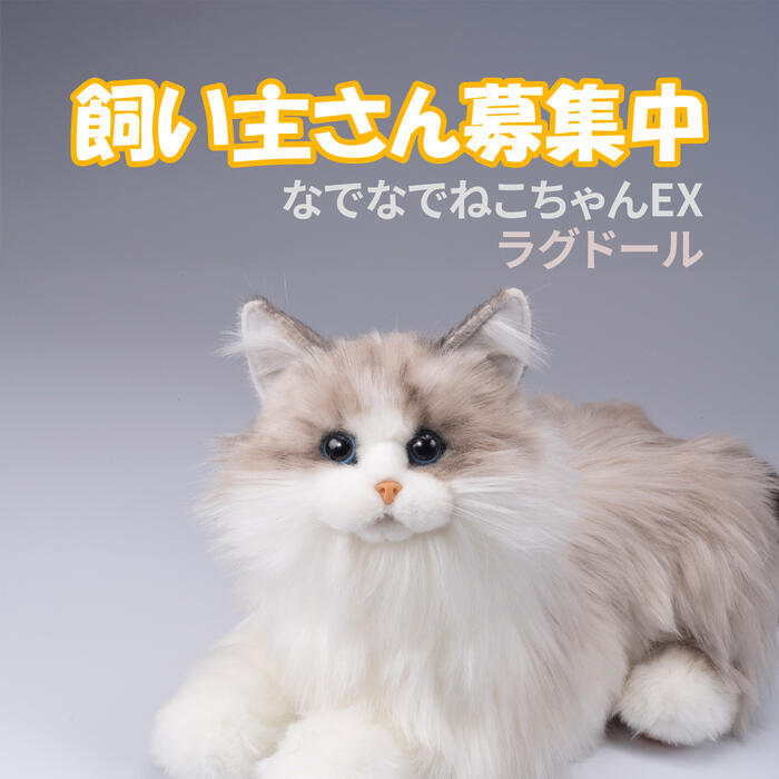 楽天市場】なでなでねこちゃんEX ラグドール 寂しさを埋めてくれる相棒