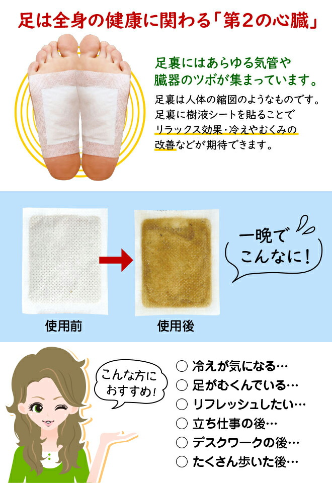 楽天市場】足裏 樹液シート 【ゲルマニウム/180枚入】 日本製 送料無料