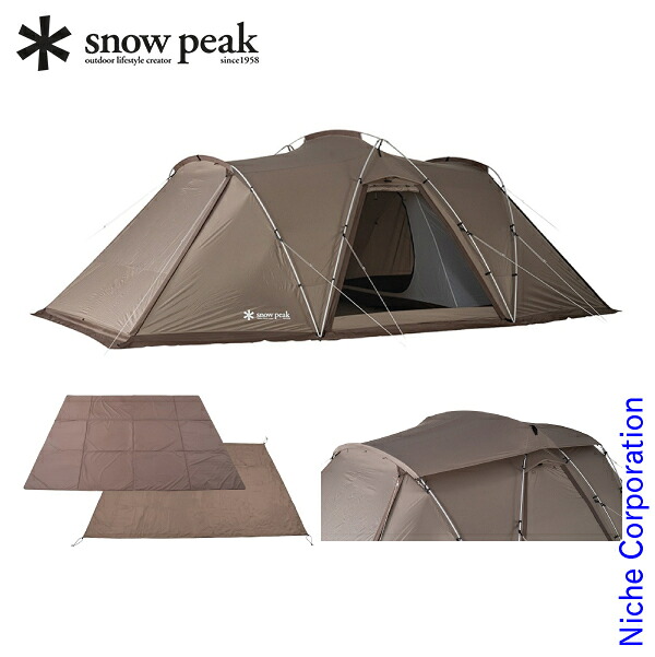 楽天市場】スノーピーク ランドネストシェルター＆マットシートルーフ