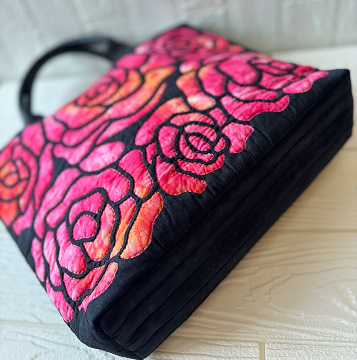 楽天市場】ハワイアンキルト 製作キット トートバッグ 手染め