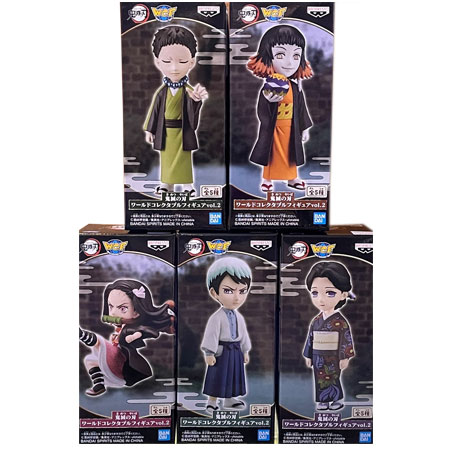 楽天市場】送料無料 鬼滅の刃 ワールドコレクタブルフィギュア vol.2