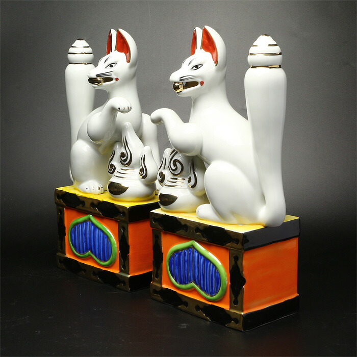 楽天市場】狐 神棚 神具 キツネ きつね 稲荷 【 狐 1尺 】 : 神棚 神具