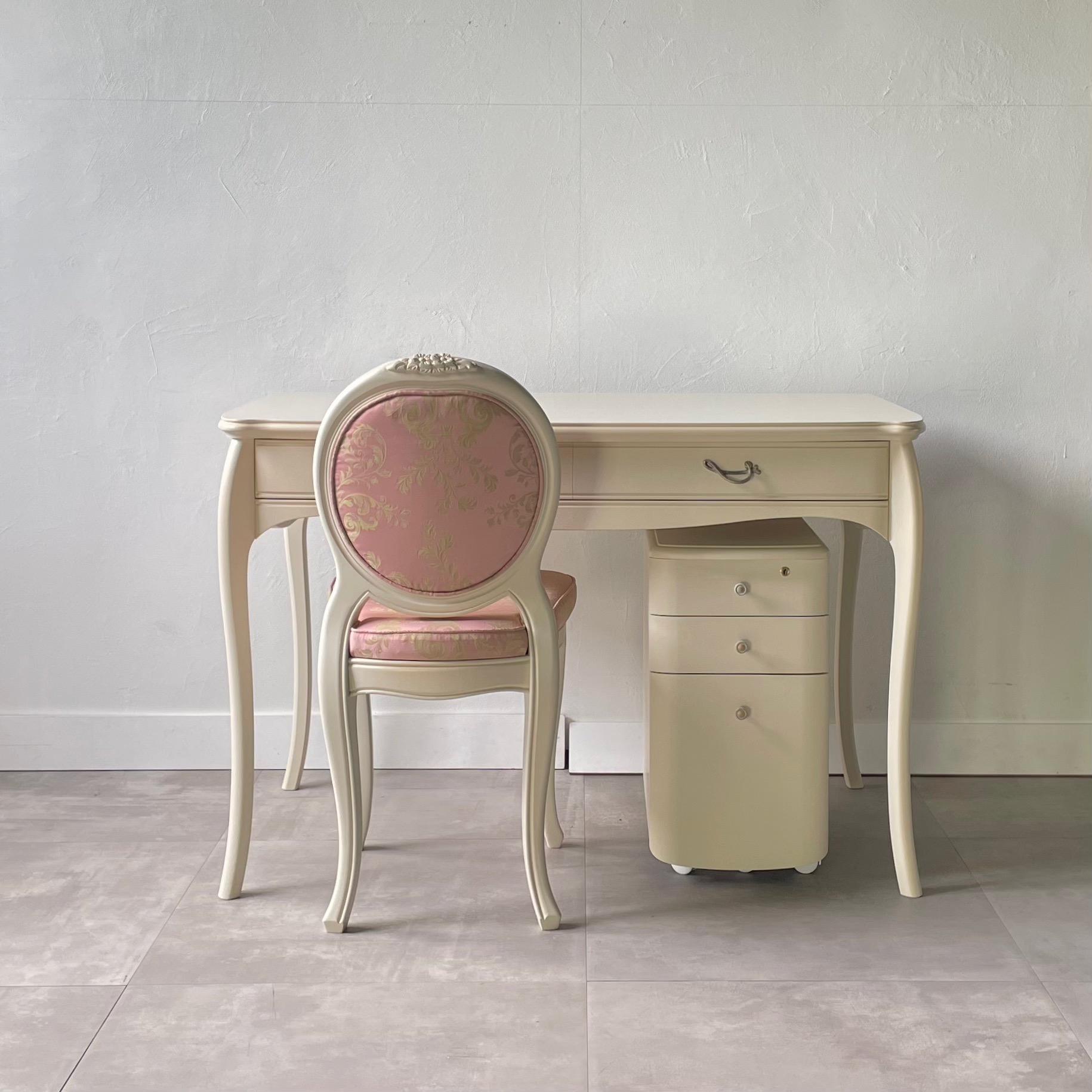 楽天市場】松永工房 カンティーニュ デスク オフィスデスク 1100 猫脚