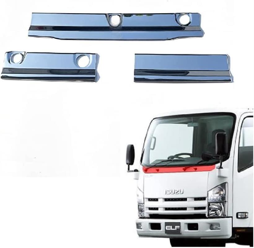 楽天市場】互換品いすゞ 07エルフ ローキャブ標準用 メッキ ワイパー