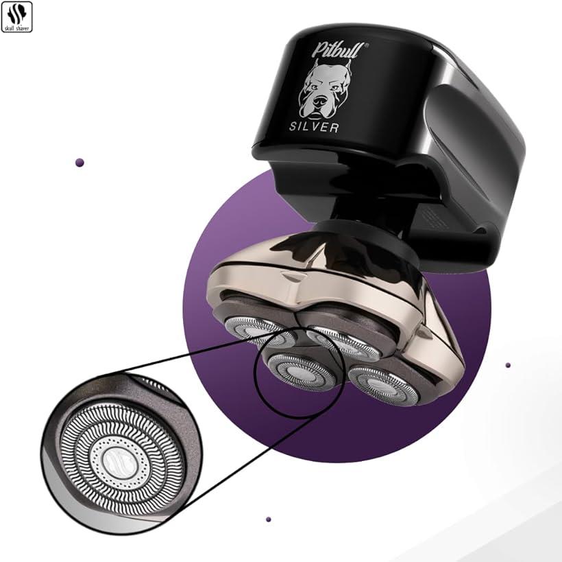 楽天市場】スカルシェーバー ピットブル 銀 Silver PRO スキンヘッド