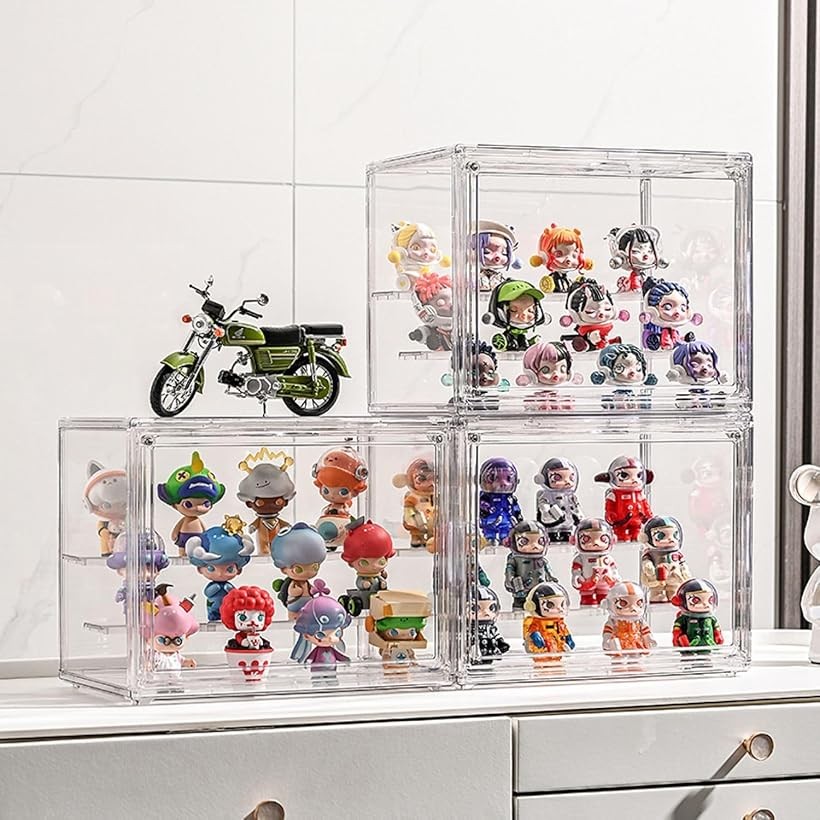 保護ケースのみ TMNTフィギュア向けUVカット付きケース5個セット