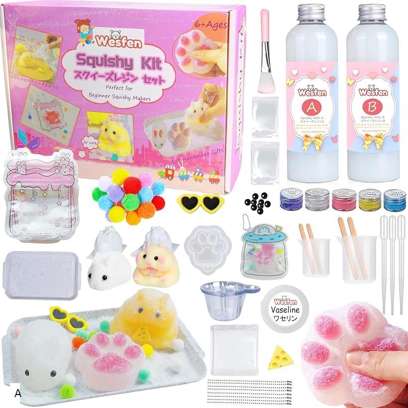 楽天市場】スクイーズ手作りキット スクイーズレジン セット モールド