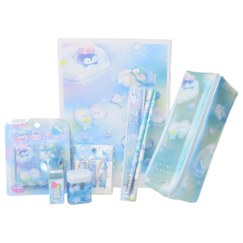 楽天市場】文具セット きらきらぷにちゃんず 9点文房具セット ぷかぷか