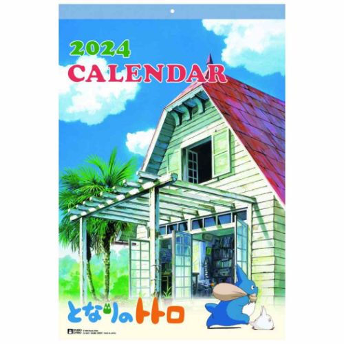 楽天市場】2024 Calendar となりのトトロ 壁掛けカレンダー2024年