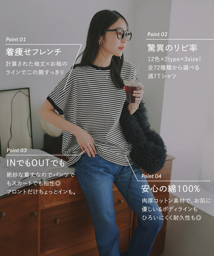 楽天市場】Tシャツ レディース 半袖 綿100% 綿 ゆったり トップス