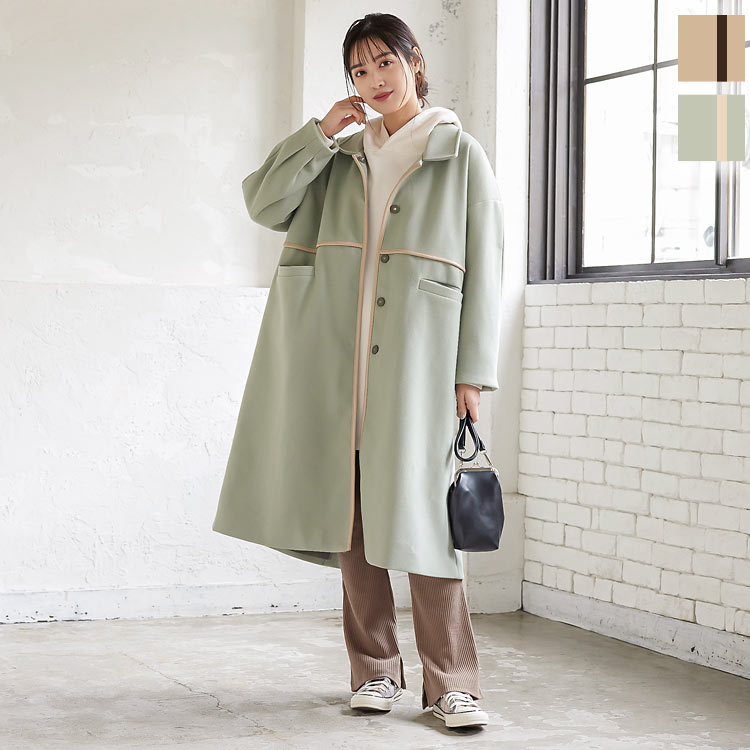 楽天市場】≪ 特別セール ≫ 送料無料！ フェイクレザーパイピング袖