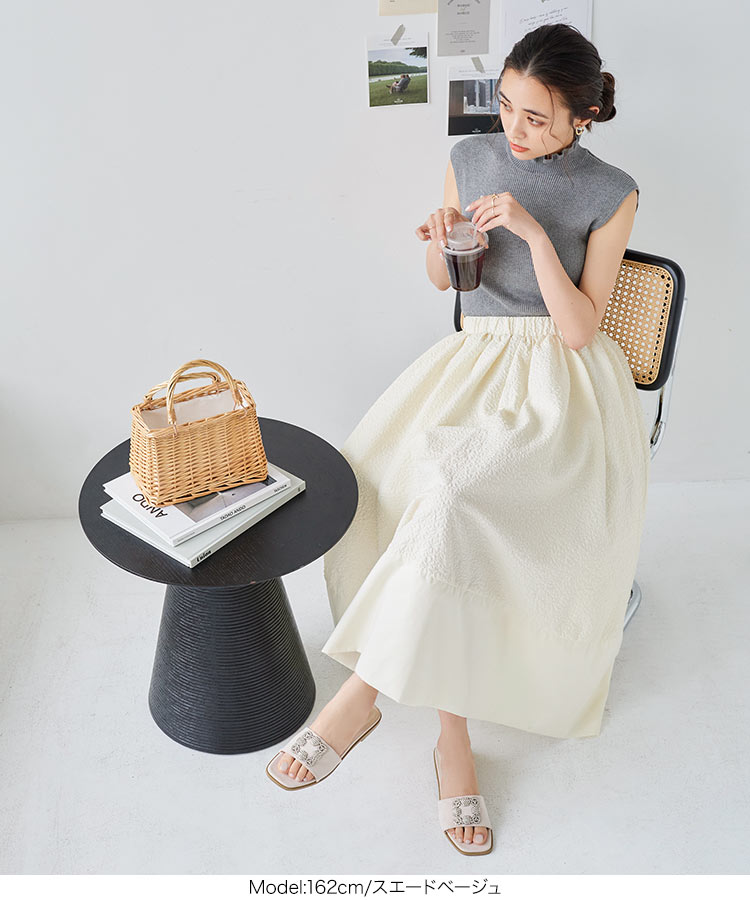 楽天市場】ビジュー フラットサンダル レディース サンダル ぺたんこ