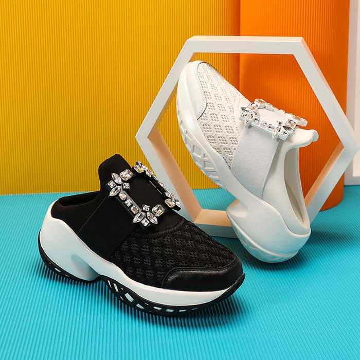楽天市場】スニーカー 厚底 ビジュー 厚底スニーカー キラキラ