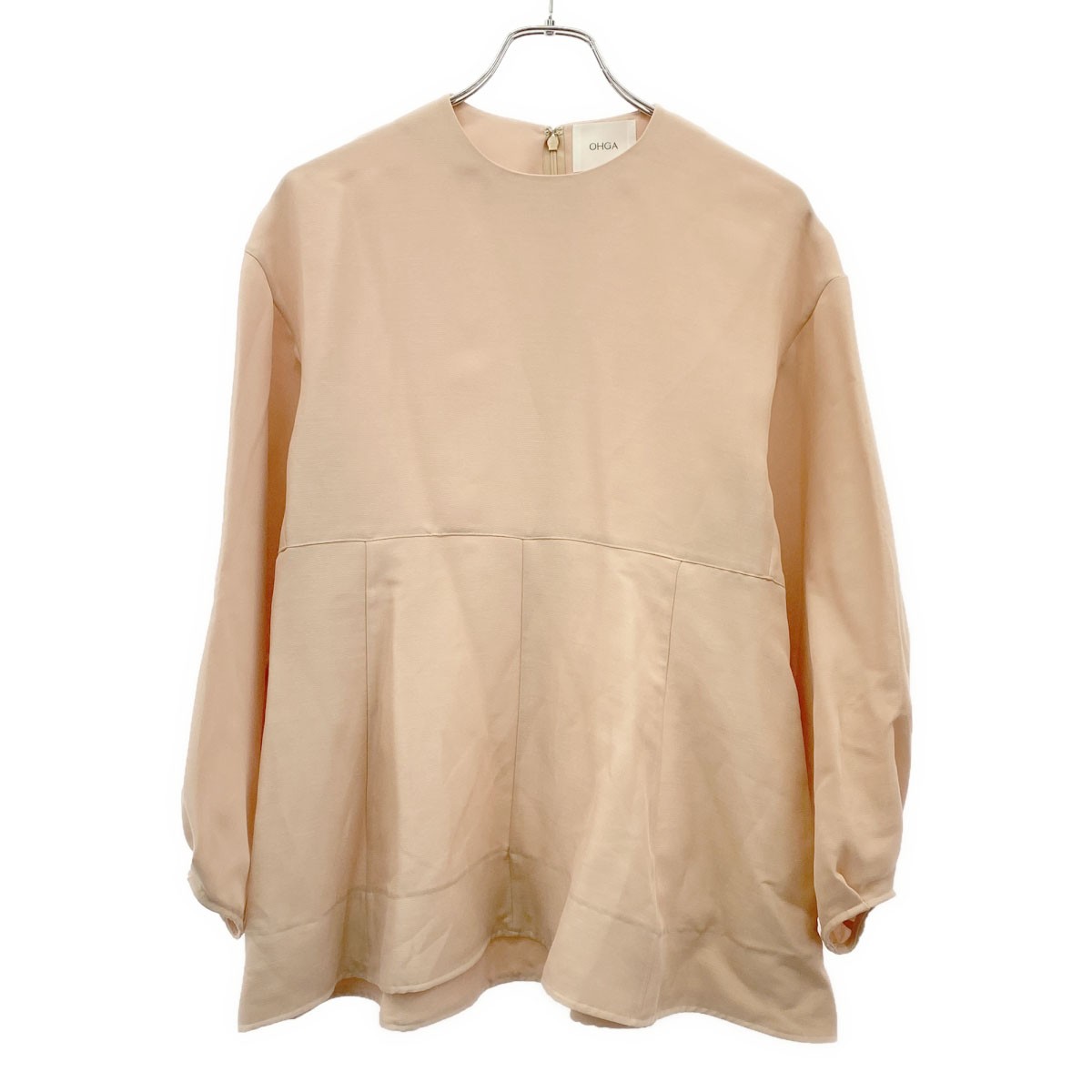 OHGA オオガ ペプラムブラウス OHGA-1102 ピンク F