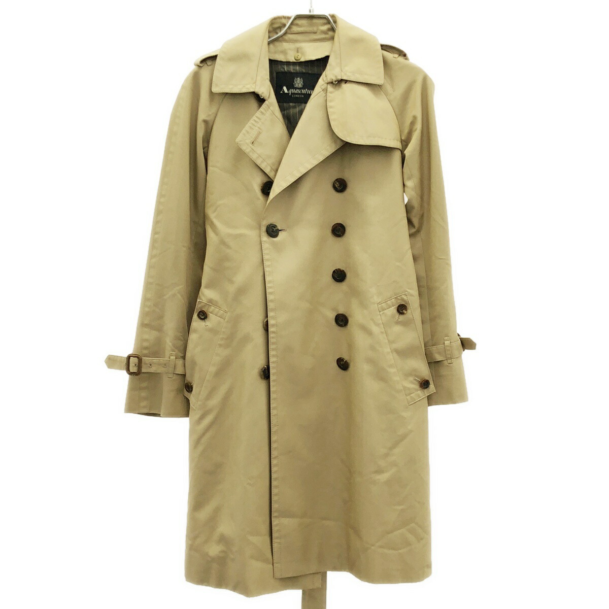 楽天市場】アクアスキュータム 38 トレンチコートの通販