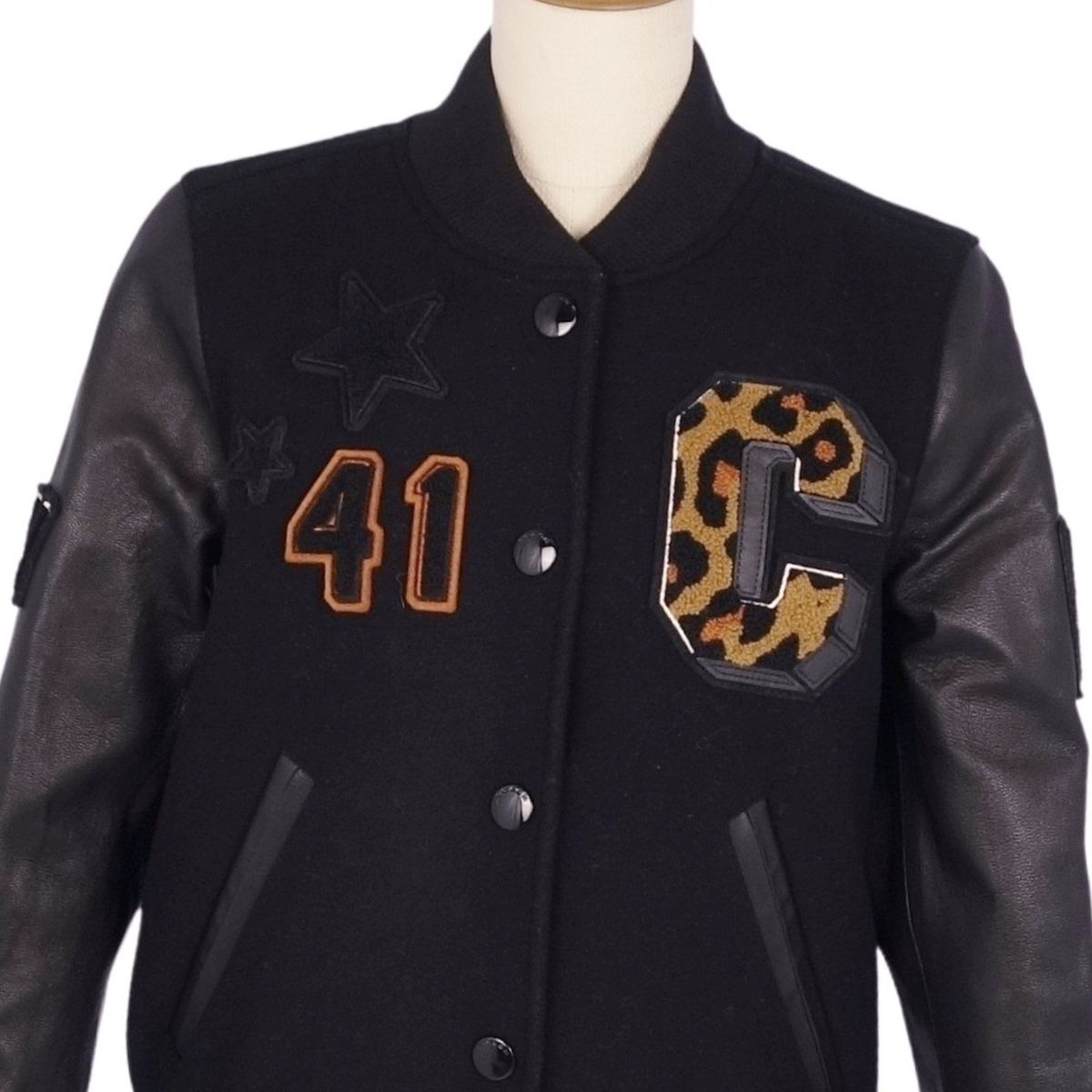 楽天市場】【極美品】コーチ COACH ジャケット ブルゾン スタジャン