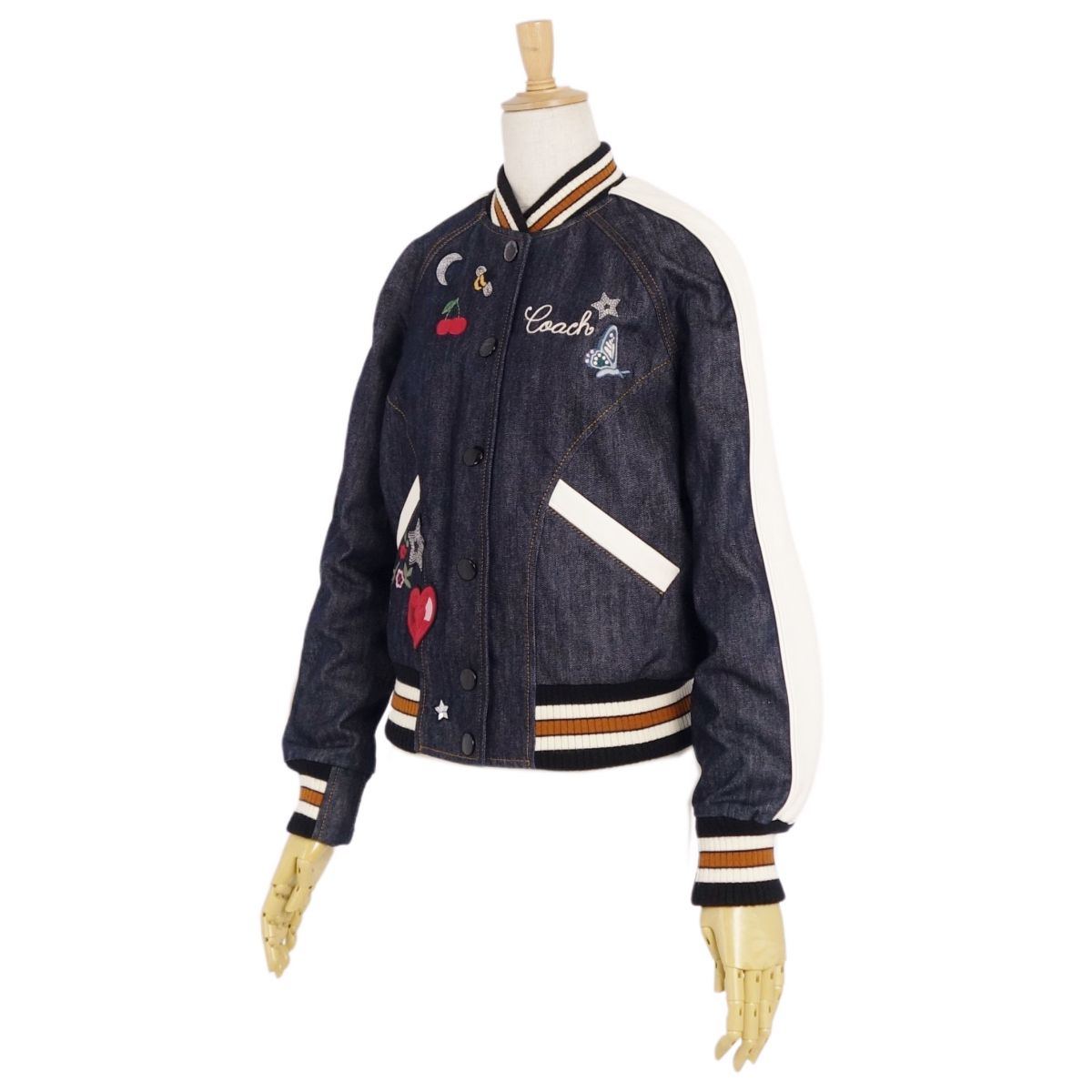 楽天市場】【美品】コーチ COACH ジャケット ブルゾン スタジアム