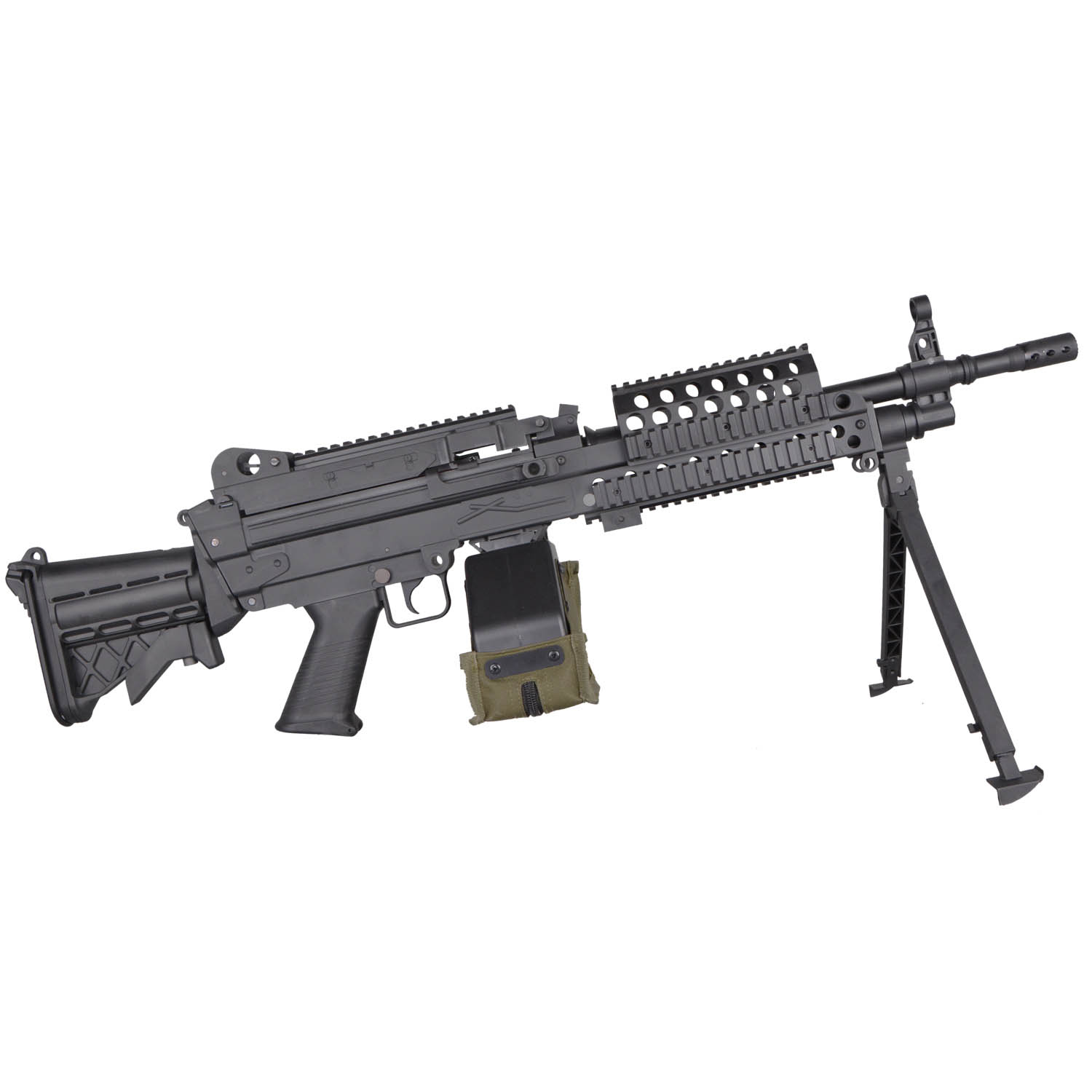 楽天市場】【3/1(日)10％OFFクーポン】S&T M249 ミニミ MK46 Mod.0 BK