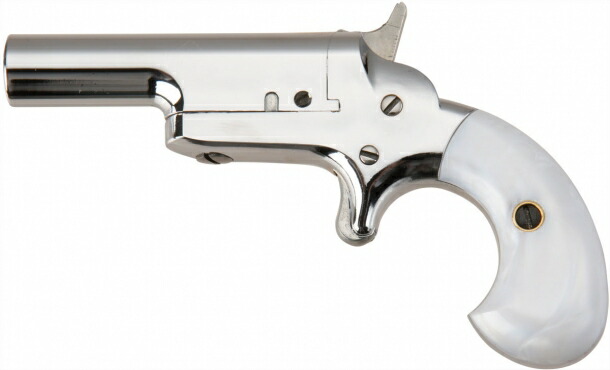 楽天市場】HWSモデルガン デリンジャー ナンバー3 オールシルバー