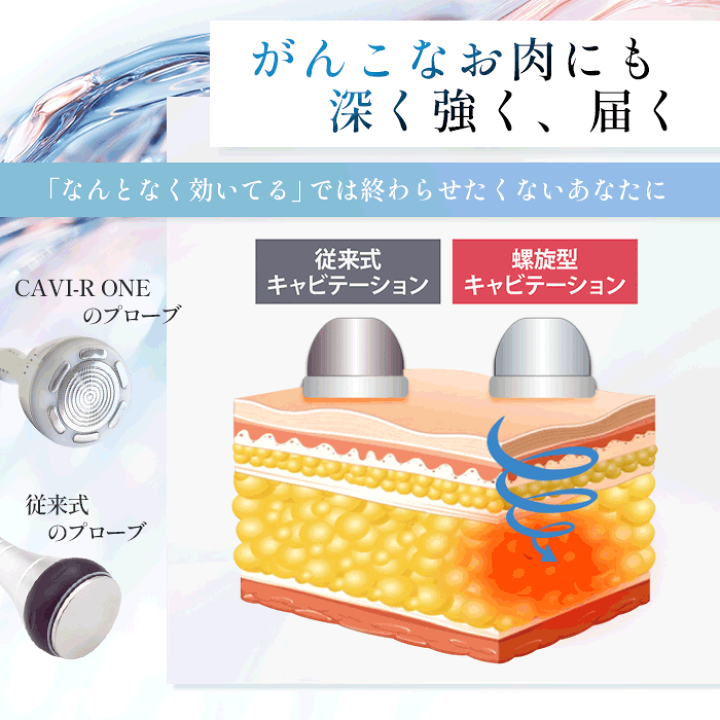 楽天市場】CAVI-R ONE+ 【リニューアル版】 日本製 キャビテーション
