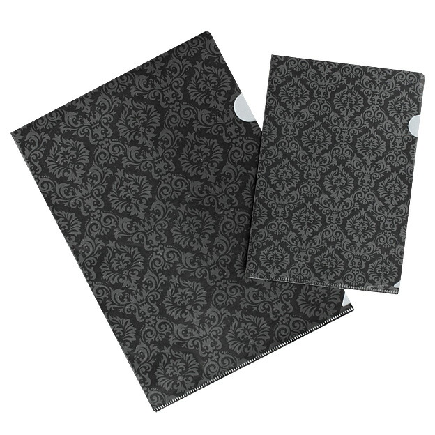 楽天市場】《ネコポスOK》クリアファイルA4.A5セット(ダマスク2) : mon