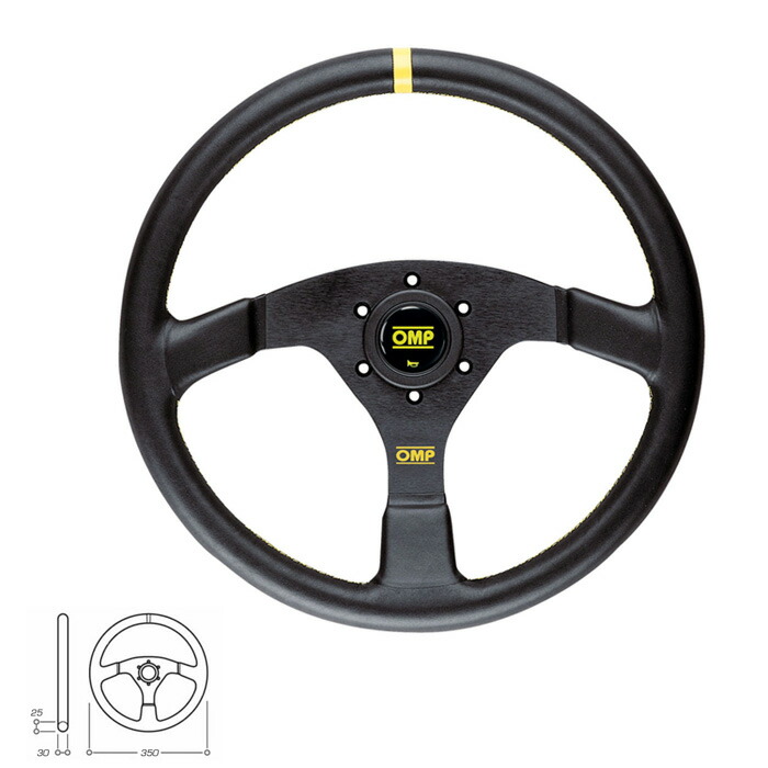 楽天市場】OMP ステアリング OD0-1957 VELOCITA ヴェロチタ ブラック