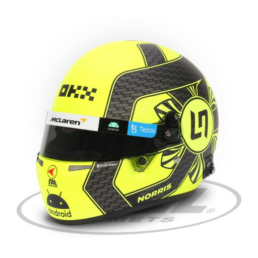 楽天市場】BELL F1 1/2サイズ ヘルメット ランド ノリス Lando Norris