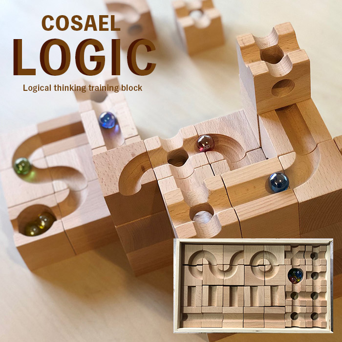 楽天市場】COSAEL 木の迷宮 ロジック LOGIC コエサル 6歳〜 木のパズル