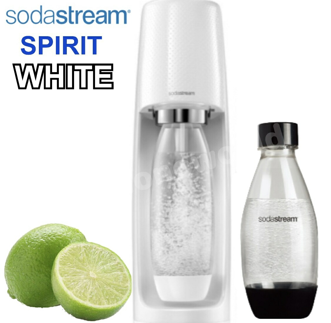 楽天市場】ソーダストリーム SPIRIT スピリット メガパック ホワイト