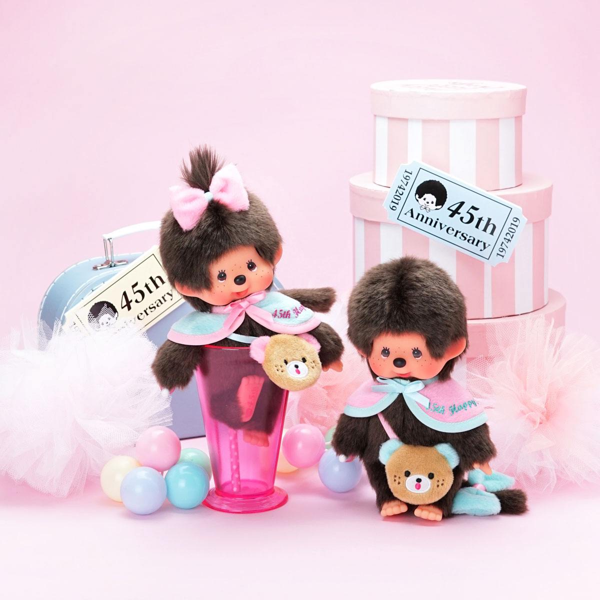 楽天市場】45th HAPPY TRIP モンチッチ Sサイズ 男の子もんちっち