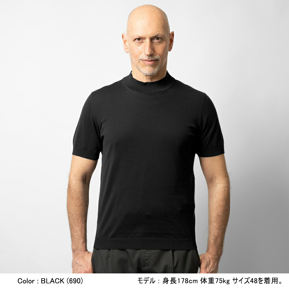 楽天市場】ドルモア DRUMOHR ニットTシャツ モックネック D0GN124 半袖