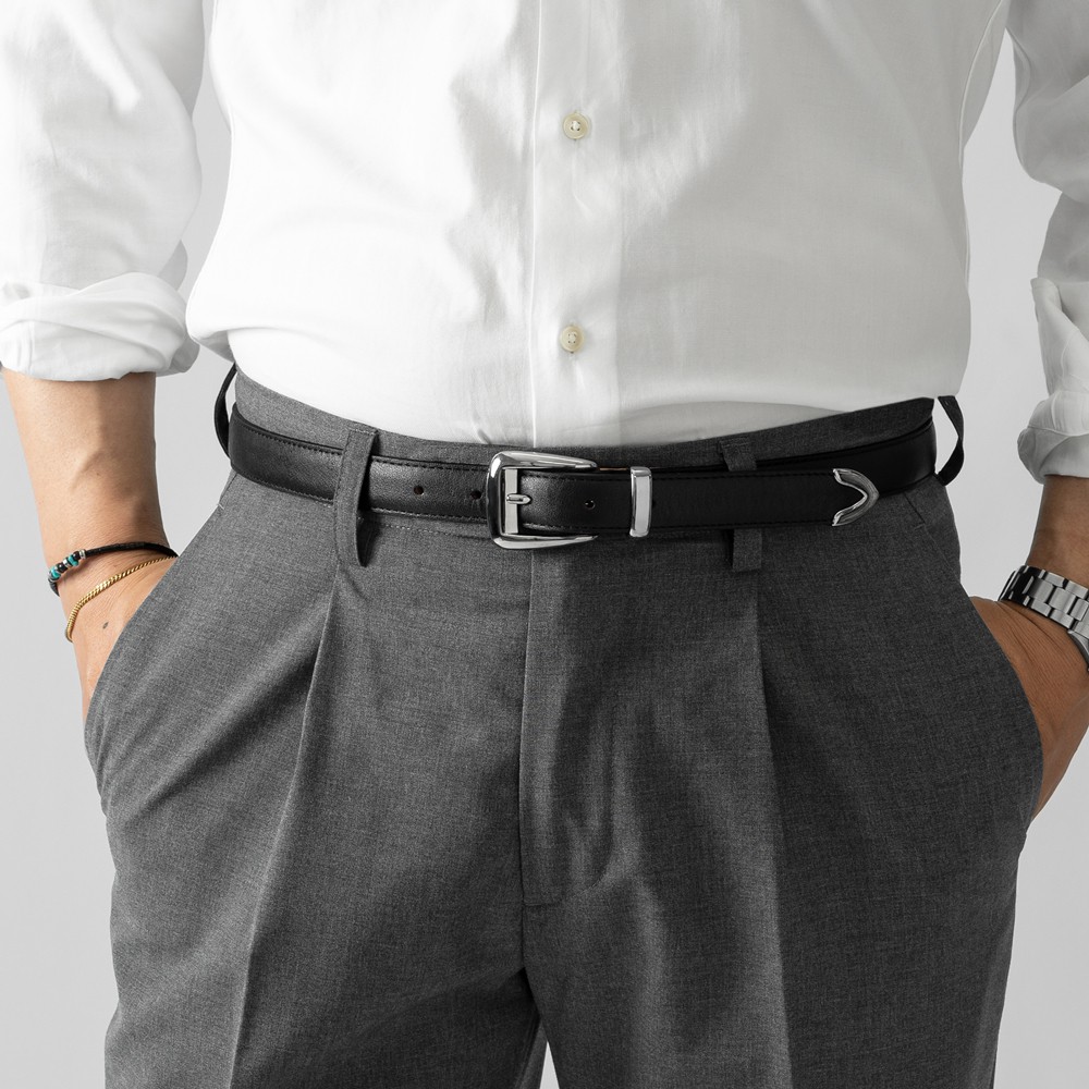 楽天市場】サドラーズ Saddler's レザーベルト プンターレ【2.5cm幅