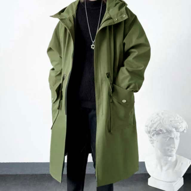 楽天市場】送料無料 モッズコート メンズ フード付き ロングコート