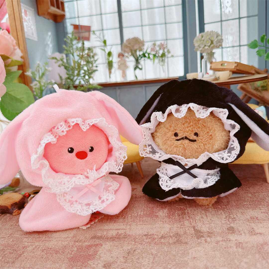 楽天市場】【在庫限り】ぬい服 10cm うさぎ ぬいぐるみ コスチューム