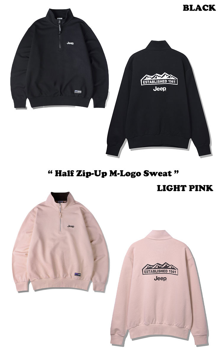 楽天市場】ジープ トレーナー Jeep メンズ レディース Half Zip-Up M