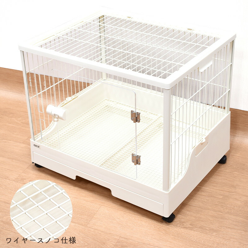 楽天市場】GEX クリアフロント60 WF （ワイヤースノコ仕様）うさぎ用