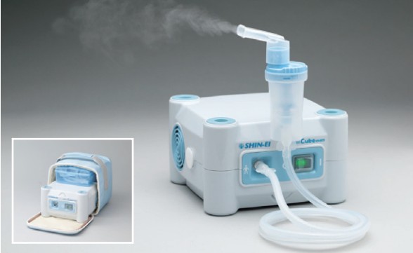 楽天市場】ネブライザー ミリコンキューブCube KN-80S【専用キャリング