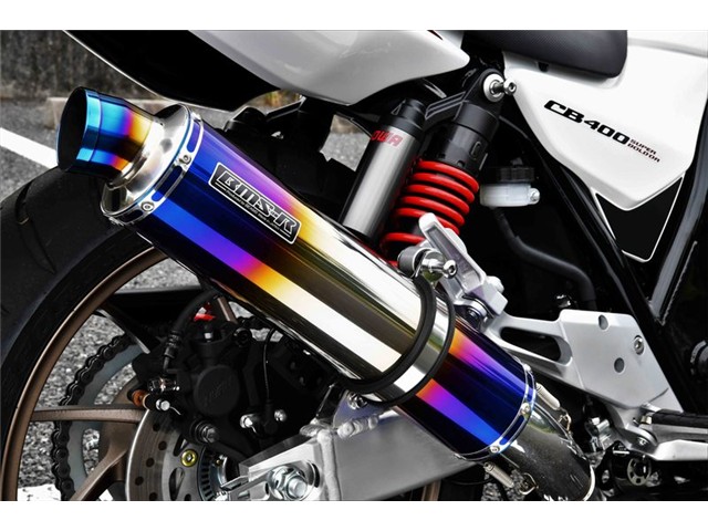 BEAMS BEAMS R-EVO スリップオンマフラー G184-53-P1J ヒートチタン