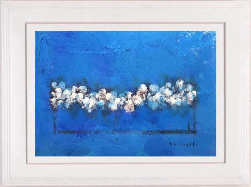 篠崎晴夫　Shinozaki Haruo FLOWERS キャンバスF3 サイン 楽天市場】 お勧め作家 > 篠崎晴夫 : アートギャラリーモトカワ