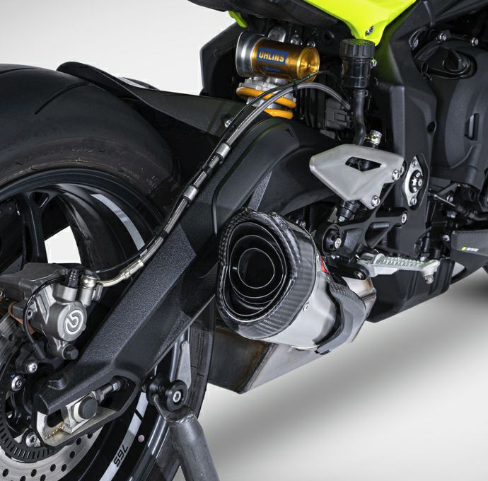 楽天市場】ストリートトリプル765 2023〜 マフラー フルエキゾースト E