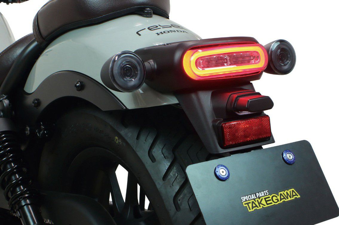 楽天市場】レブル CL250/500 GB350S LED テールランプキット スモーク