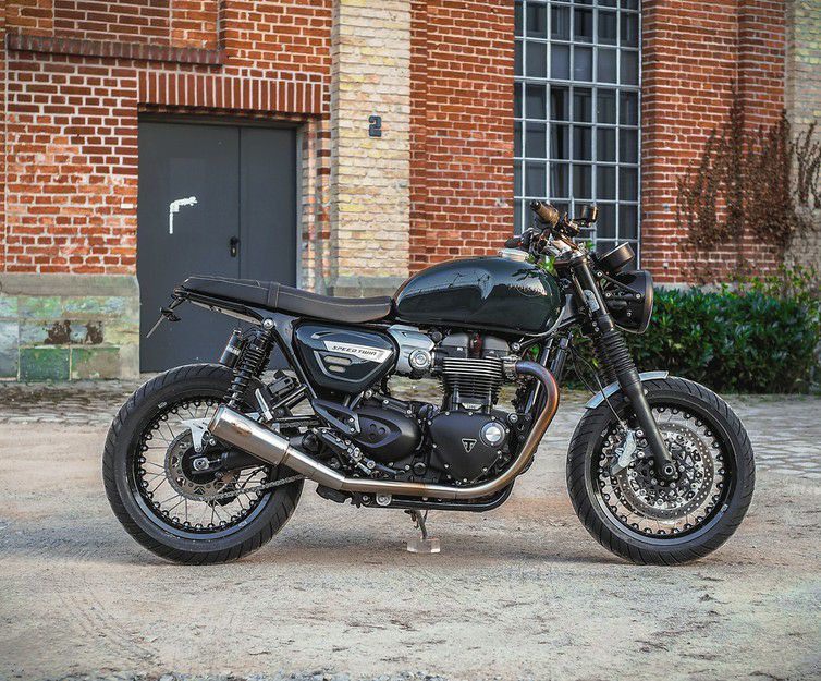 楽天市場】スピードツイン1200 スラクストン1200 スリップオンマフラー