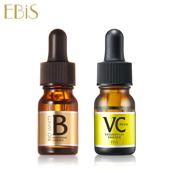 楽天市場】美白＆毛穴ケア ビーホワイト10ml×Cエッセンス VC5+PLUS