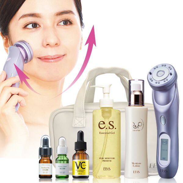 楽天市場】美顔器 エビス ツインエレナイザープレミアム イオン導入