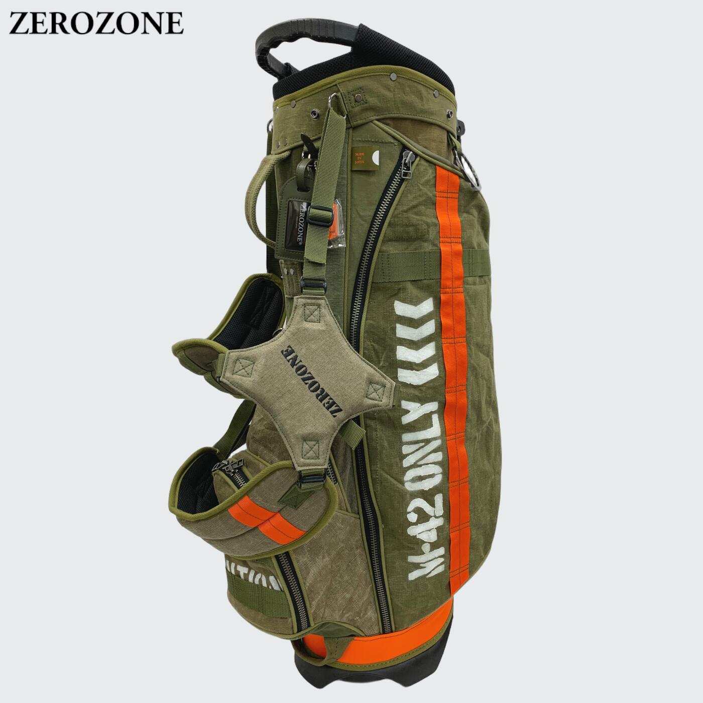 楽天市場】ZEROZONE STAND CADDIE BAG ZZ22-ST01 ゼロゾーン キャディ